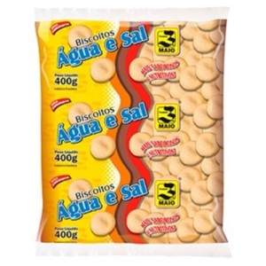 Biscoito 3 de Maio Água e Sal