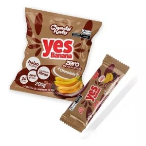 BANANADA SEM AÇUCAR COM CHOCOLATE